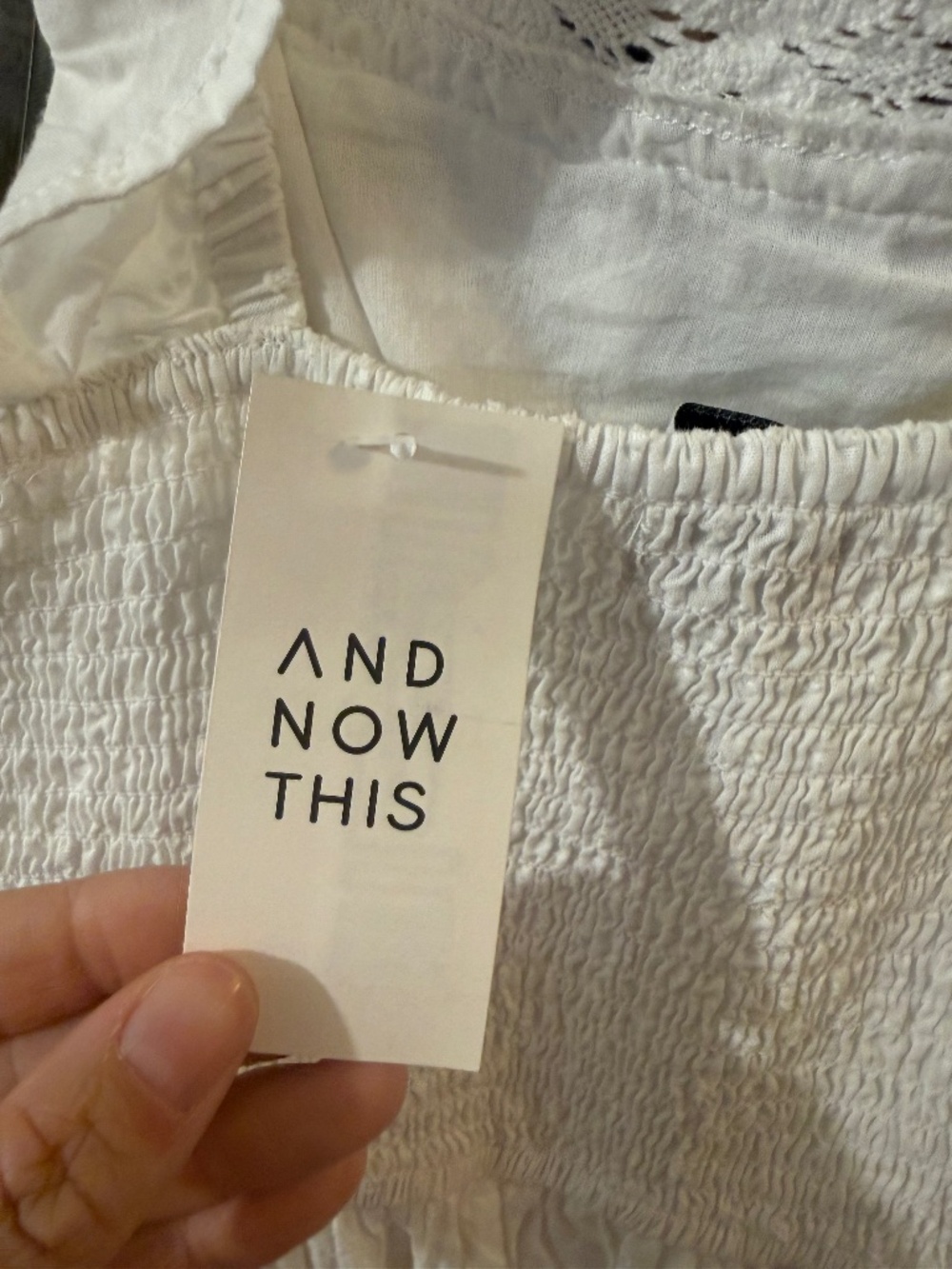 And Now this White dress